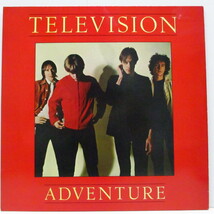 TELEVISION(テレヴィジョン)-Adventure (UK 初回限定オリジナル「レッドヴァイナル」LP+インサー_画像1