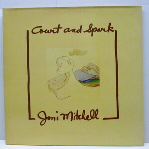 JONI MITCHELL(ジョニ・ミッチェル)-Court & Spark (German 80's 再発 LP/「バ