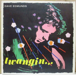 DAVE EDMUNDS(デイヴ・エドモンズ)-Twangin...（UK オリジナル LP＋光沢固紙インナー）デイヴ・