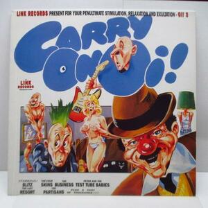 V.A.-Carry On Oi!! (UK '89 再発別ジャケ LP/Link LP 067)