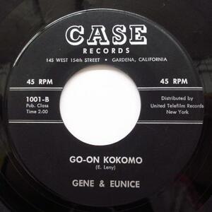 GENE & EUNICE (ジーン＆ユーニス) - Go-On Kokomo (US セカンド・プレス・ラベ 7)