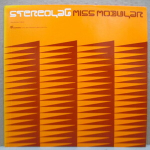 STEREOLAB(ステレオラブ)-Miss Modular (UK オリジナル 7インチ+光沢固紙ジャケ/New 廃盤) 残少！