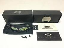 F006[サングラス]OAKLEY オークリー JULIET CUSTOM ジュリエット カスタム Polished ポリッシュド　ハンマーステム Emerald Iridium　_画像1