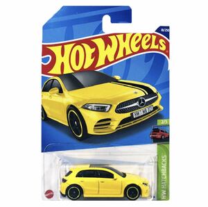 ホットウィール 2022　'19 メルセデス・ベンツ Aクラス イエロー　HotWheels ベーシックカー HW HATCHBACKS