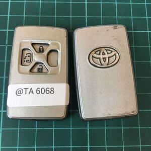 @TA6068 トヨタ 純正 キーレス スマートキー 3ボタン 電動スライドドア ヴォクシー ヴェルファイア アルファード エスティマ等