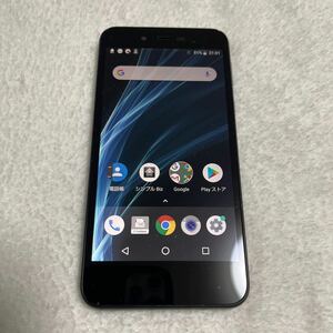 AQUOS sense basic 702SH ブラック●白ロム ソフトバンク 中古品☆本体のみ　送料無料！ 