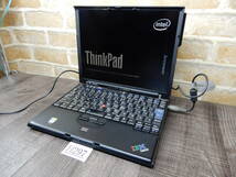 H297☆希少品☆IBM☆Think Pad X60☆12W液晶ノートパソコン★現状渡しのジャンク品_画像2