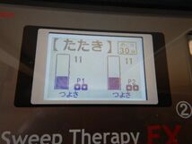 4618 ExcelHuman エクセルヒューマン 家庭用電気治療器 Sweep Therapy EX スイープセラピー LFP2EX2 ジャンク_画像2