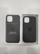 【未使用ジャック】アップル 純正☆iPhone 11 Pro スマートバッテリーケース［MWVL2ZA/A］ブラック _画像1