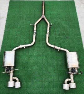 ★希少★RES racing exhaust system BENZ ベンツ S500 バルブ可変マフラー 3点セットお得 着払いになります。