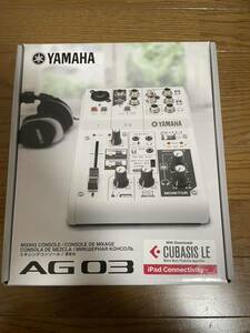 YAMAHA ヤマハ オーディオインターフェース ウェブキャスティングミキサー AG03