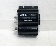 ▲(R601-C33) Lepai LP-2020A+ デジタルパワーアンプ 小型アンプ 改造用？_画像2