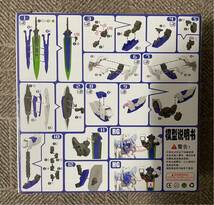 1/144 RG HG ガンダムエクシア用武器セット (GNブレイド×2、GNシールド×2、バックパック) MB様式 未組立_画像7