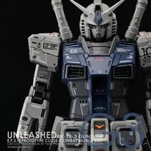 PG UNLEASHED 1/60 RX-78-3 G3ガンダム用水転写式デカール3枚セット_画像1