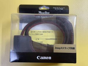 【未使用】 Canon キャノン コンパクトデジタルカメラ ソフトケース CSC-G6 [BK] 2way（ネック・ハンド） ストラップ付き PowerShot G5X用