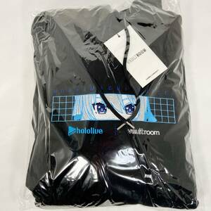 VAULTROOM ホロライブ 星街すいせい パーカー 黒 Lサイズ HOSHIMACHI SUISEI HOODIE BLK hololive