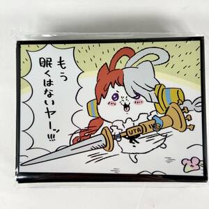 【混沌の女神様】ワンピース ウタ ちいかわ風 横 カードスリーブ ONE PIECE UTA