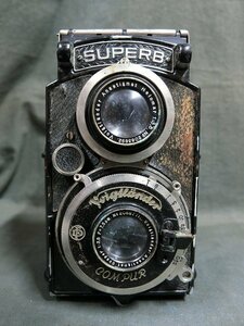 A2405 フォクトレンダー スパーブ 二眼レフ フィルムカメラ 現状品