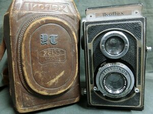 A1905 ツァイスイコン IKOFLEX イコフレックス 二眼レフ フィルムカメラ 現状品