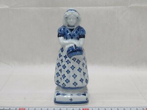 P1181 ROYAL DELFT ロイヤルデルフト デルフトブルー 磁器人形 フィギュリン 置物