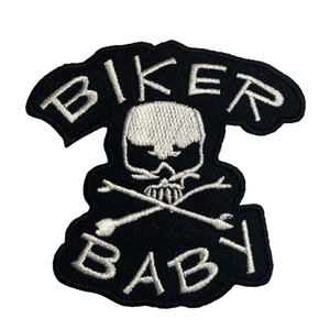 【刺繍パッチ】BIKER BABY　バイカーベイビー　バイカー　ワッペン