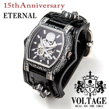 【セール！20％OFF！】VOLTAGE ヴォルテージ 15周年記念限定モデル ETERNAL ｜自動巻腕時計　 ウォッチ 国内ミヨタムーブメント メンズ_画像2