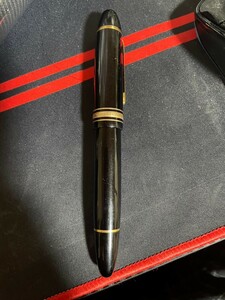 モンブラン MONTBLANC MEISTERSTICK 万年筆 ペン先刻印 4810 14C 585刻印 No 149 マイスターシュテュック 筆記未確認 ペンネーム入り