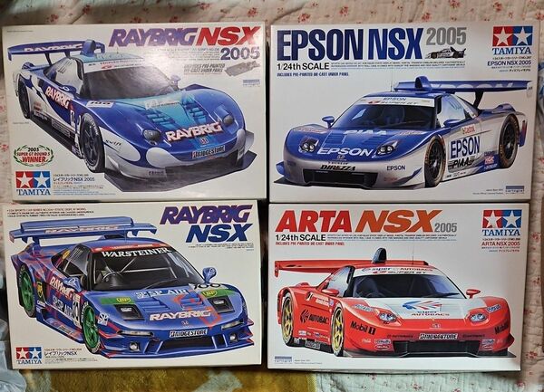 タミヤ 1/24 ARTA NSX 2005 レイブリックNSX 2005 EPSON NSX 2005 RAYBRIG NSX