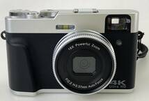 【美品】F0400 4K デジタルカメラ DC202 F/2.2 f＝3.37mm コンパクト デジタルカメラ デジカメ 動作確認済み 箱あり 現状品_画像3