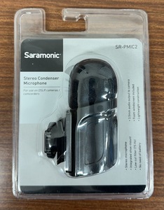 Saramonic SR-PMIC2 一眼レフカメラ用マイクロフォン(ステレオタイプ)
