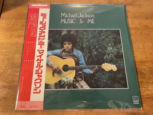 MICHAEL JACKSON MUSIC AND ME LP JAPAN PRESS!! WHITE LABLE PROMO!! 希少白ラベルプロモ!! LEON WARE 名曲満載