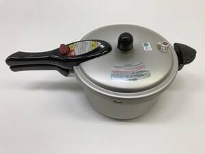 ★◆【USED】RIKEN 家庭用 圧力鍋 3.5L RV-35 内径約20ｃｍ 片手鍋 リケン 100サイズ