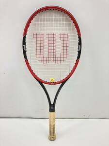 ★◆【USED】Willson テニスラケット 硬式 ROGER FEDERER EDITION PRO STAFF 26 赤×黒 ウィルソン 120サイズ