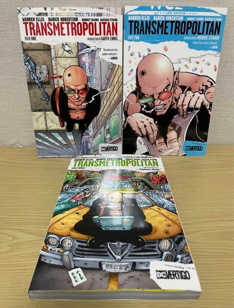 TRANSMETROPOLITAN トランスメトロポリタン　アメコミ