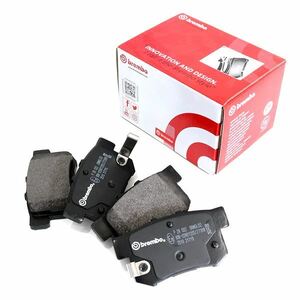 P28 022 インテグラ DC5 ブレーキパッド リア用 brembo ブレンボ HONDA BLACK ディスクパッド ブレーキパット