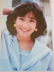 41)岡田有希子　L判写真　昭和アイドル