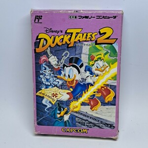 ファミリーコンピュータ ファミコン ソフト カセット カプコン ディズニー DUCKTALES2 ダックティルズ