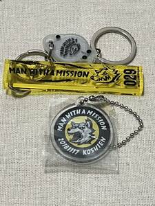 MAN WITH A MISSION HOTEL GAWFORNIA / 阪神甲子園球場ツアー キーホルダー 2個セット　マンウィズ