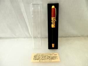 ●カジ・インターナショナル MITSUO KAJI ORIGINAL PEN 天然ローズウッド使用水性ペン ボールペン