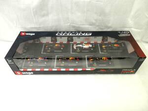 ●ブラーゴ burago 1/43 フォーミュラーレーシング FORMULA RACING F1 6台セット RedBull レッドブル