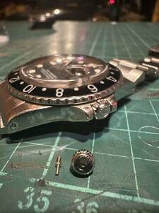  Rolex watch stem watch stem genuine article 1675 GMT master 