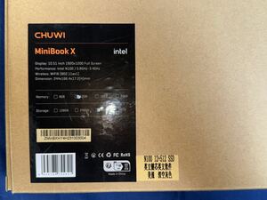 Chuwi Minibook X Intel N100 MiniBook X windows 11 ノートパソコン10.51インチ メモリ12G SSD512G USキーボード