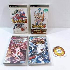 334☆中古☆ PSP ソフト サモンナイト3 4 ファンタシースターポータブル2 インフィニティ 太鼓の達人ぽ〜たぶる2 BANPRESTO SEGA 現状品