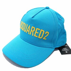 2024◆最新◆ディースクエアード2◆魅せる! DSQUARED2 ロゴ オーガニックコットン ベースボールキャップ FREE◆男女兼用 Baseball Cap