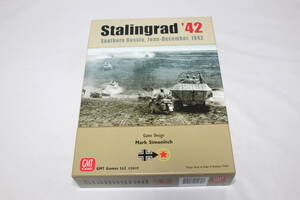 swg (GMT)STALINGRAD '42 スターリングラードとLITTLE SATURN/WINTER STORMエキスパンションのセット、日本語訳付、未使用、美品