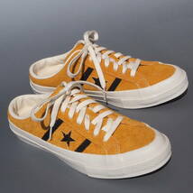 デッド!! 新品!! US 7 1/2/ 26cm converse star&bars JACKSTAR CLOGS ジャックスター クロッグ サンダル マスタード からし ワンスター_画像1