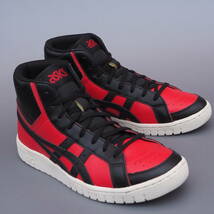 美品!! 27.5㎝ Asics Gel-Ptg MT x Flagstuff 'Black Red' 1203A058 アシックス ゲル ポイントゲッター HI 黒赤_画像1