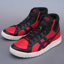 美品!! 27.5㎝ Asics Gel-Ptg MT x Flagstuff 'Black Red' 1203A058 アシックス ゲル ポイントゲッター HI 黒赤_画像2