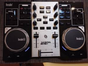 ★Hercules DJCONTROL INSTINCT ポータブル DJコントローラー 本体のみ 美品 中古品 基本動作確認済★