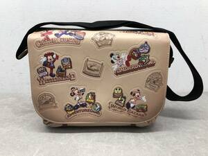 101　G)　ディズニー　ディズニーランド35周年カメラバッグ　カメラストラップ　中古